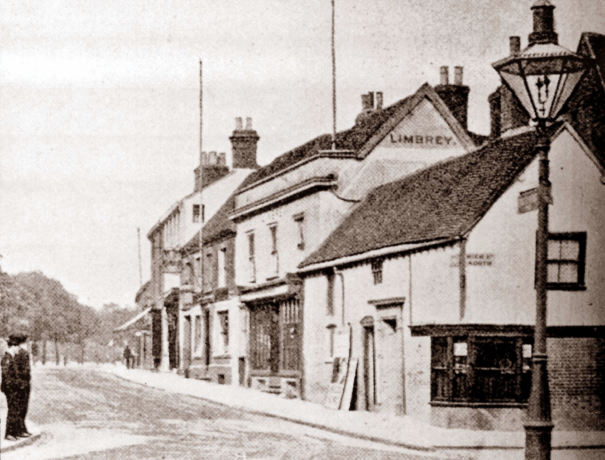 West Street pictured before the Nag's Head extended into the shop on the corner.